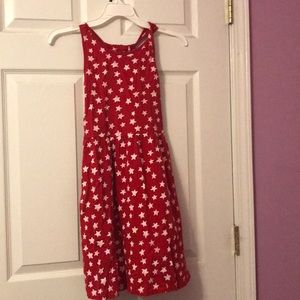 Arizona Jeans red and white star dress